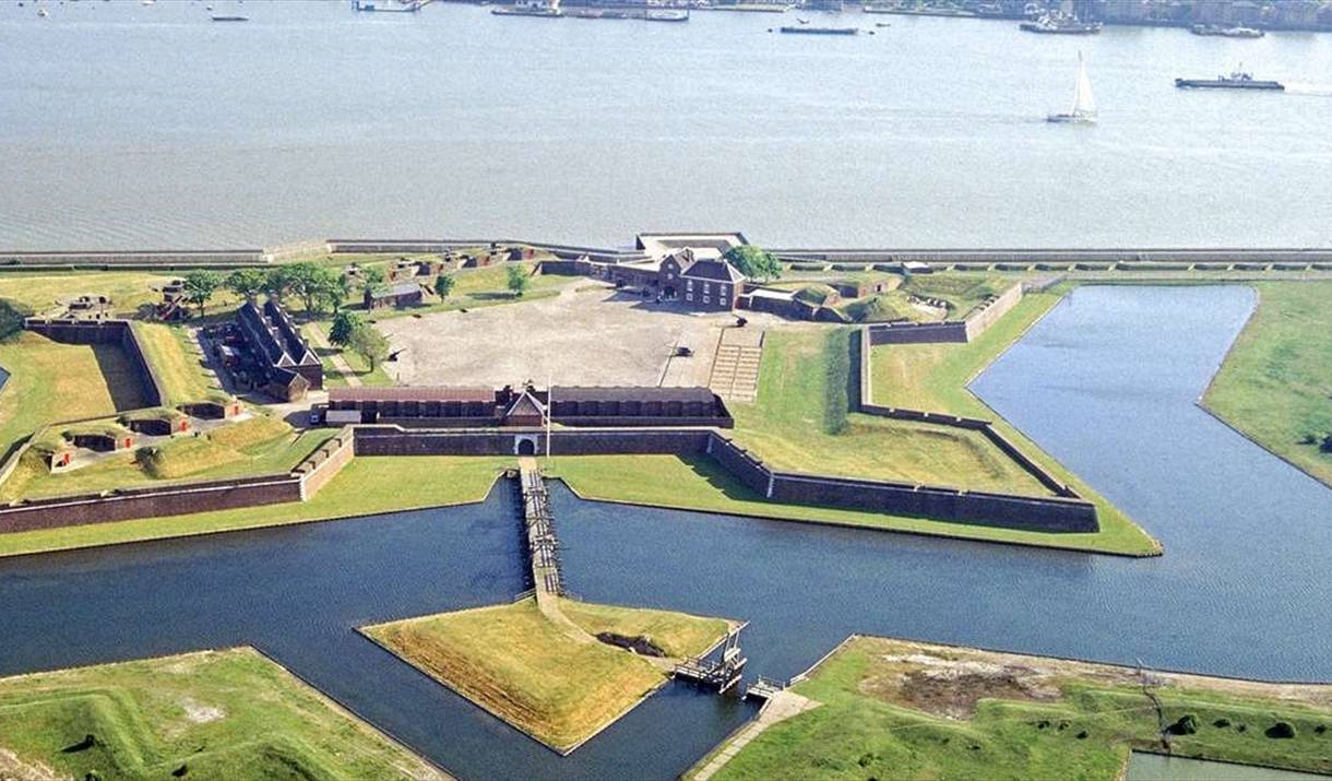 image shows: Tilbury Fort, Courtesy of Visit Essex